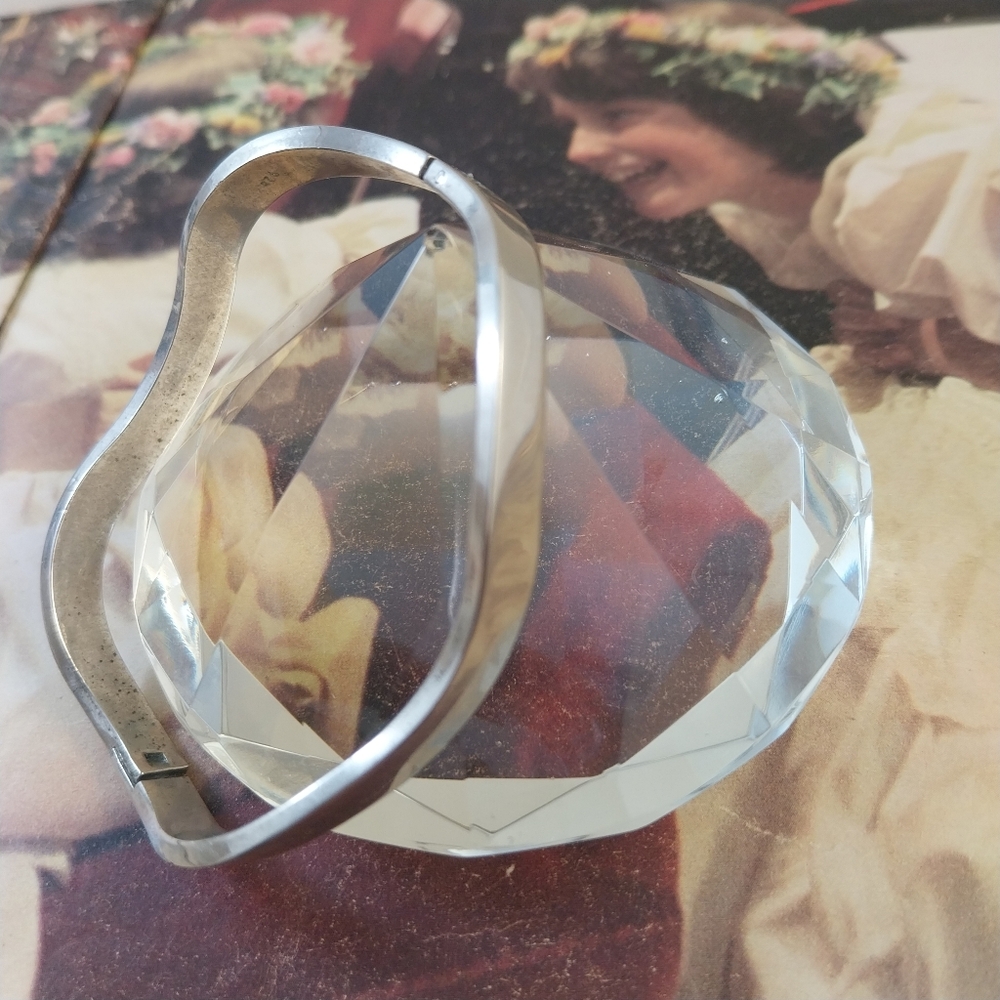 Sterling Silver Wave Bangle - Picture 10 of 14